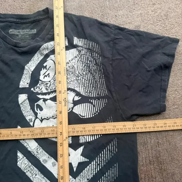Y2K Metal Mulisha Vintage Skull tee - Picture 5 of 5